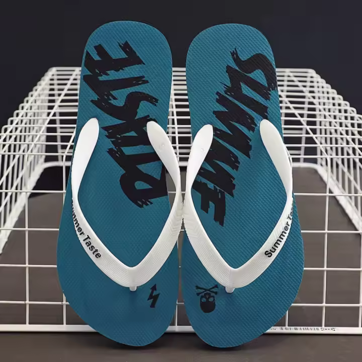 Chanclas, zapatillas de verano para Hombre, sandalias de playa ligeras informales antideslizantes para exteriores, zapatillas para el hogar, pantuflas deslizantes para estudiantes para Hombre - 1