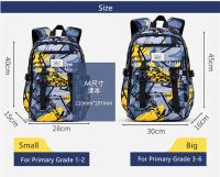 Bolsas de escuela primaria para niños, mochila ligera de gran capacidad, mochila escolar impermeable, Mochilas para estudiantes - details 2