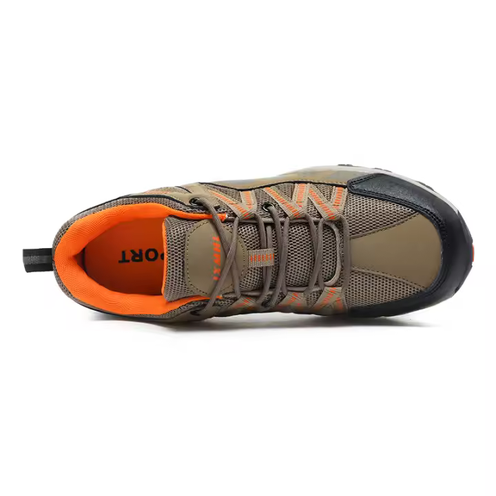 Zapatillas de senderismo antideslizantes para hombre, calzado ligero y transpirable, atlético para caminar al aire libre - 1