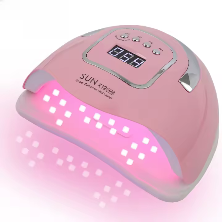 Secador de uñas de gran potencia, lámpara de uñas de diseño portátil, UV, sin manos negras, 300W, 66LED - 1