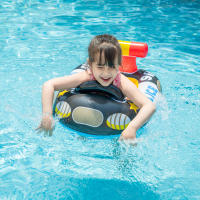 Volante Engrosado para Bebés y Niños Anillo de Natación Coche de Policía Asiento de Agua - details 3