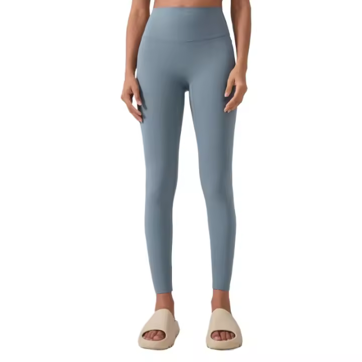 Leggings Deportivos de Cintura Alta Primavera Y Verano Nuevo Pantalones de Yoga Fitness Delgados para Correr - 1