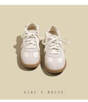 Aumento de altura interior 6 cm ballet zapatos de entrenamiento de las mujeres tamaño pequeño plataforma de cuero casual deportes Forrest Gump zapatos - details 17