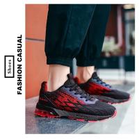 Zapatillas para correr absorventes de impacto Zapatos deportivos transpirables de malla para hombre - details 14