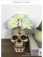 Florero luminoso de resina para el hogar, sala de estar, dormitorio, porche, regalo de halloween, adorno de arreglo floral - details 7
