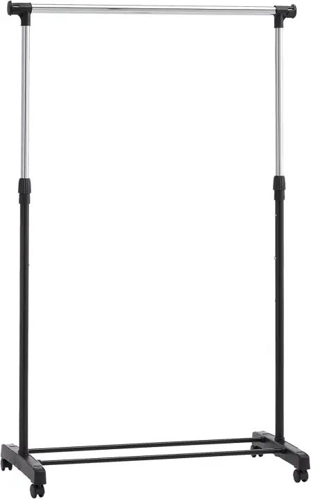 Armario con dos estantes inferiores, blanco, 75 x 36,5 x 150 cm (L x W x H) - 1