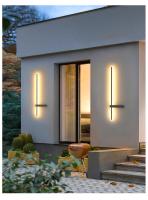 Lámpara LED de pared impermeable para exteriores, iluminación larga moderna para balcón, pasillo, puerta de villa, jardín - details 6