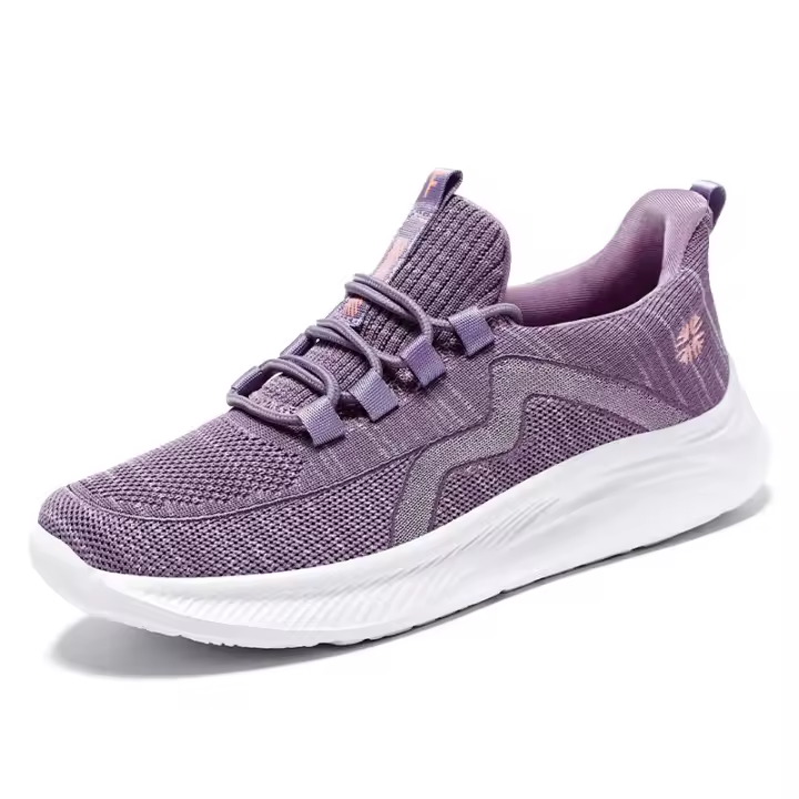 Zapatillas de deporte con cordones para mujer, zapatos deportivos para correr al aire libre, Verano - 1