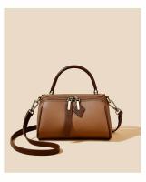 Bolso Tote de Gran Capacidad para Mujer - Herrajes Elegantes en Tono Dorado y Diseño Beige/Negro, Cierre de Cremallera, Correa Desmontable en Tono Dorado, Forro - Bolso Versátil para el Trabajo, Viajes y Uso Diario, Bolso Estructurado y Espacioso - details 5
