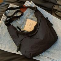 Bolso de hombro de gran capacidad para mujer, bolso informal de nailon para dumplings, bolso cruzado de Color sólido de Corea, bolso de viaje - details 4