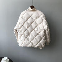 Women lightweight down cotton wear short coat autumn winter padded jacket - details 12