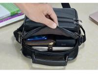 Bolsos de mensajero de moda novedosa para hombre, bolsos de cuero auténtico para hombre, bolso cruzado de marca de lujo para hombre, bolso de hombro para Mini Pad para niño - details 39
