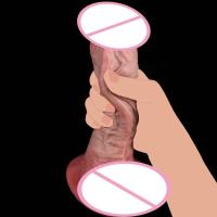Leten SXXY Juguetes Sexuales de Silicona de Doble Capa con Ventosa, Tacto Suave de Piel, Tapón Anal de Dos Capas para Hombres Adultos - details 12