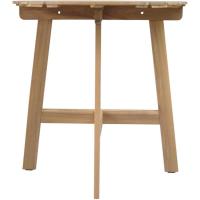 Mesa de Pared Plegable de Acacia Madera Natural 45x47x80 cm Ideal para Balcón, Terraza, Jardín - details 10