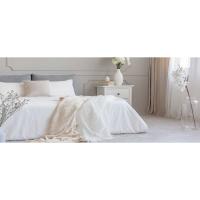 Juego de sabanas ALGODÓN ORGANICO Blanco Cama de 150 x 190/200. Juego de Cama 150x190 / 200 + 2 Fundas de Almohada + sábana Bajera Ajustable 150x190 / 200. 100% ALGODÓN ORGÁNICO. - details 5