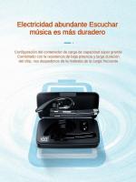 Auricular Bluetooth 2024, Audífono Inalámbrico con Micrófono, Auricular Bluetooth para Oficina, Auricular para Camionero con 120 Horas de Tiempo en Espera, para Teléfonos iPhone, Android, Samsung, Xiaomi y Huawei - details 6