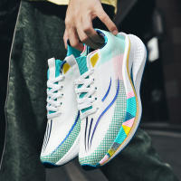 Men Women Sports Casual Walking Sneakers Classic Fashion Athletic Gym Running Lacing up Breathable Lightweight Non-Slip Shoes - details 18