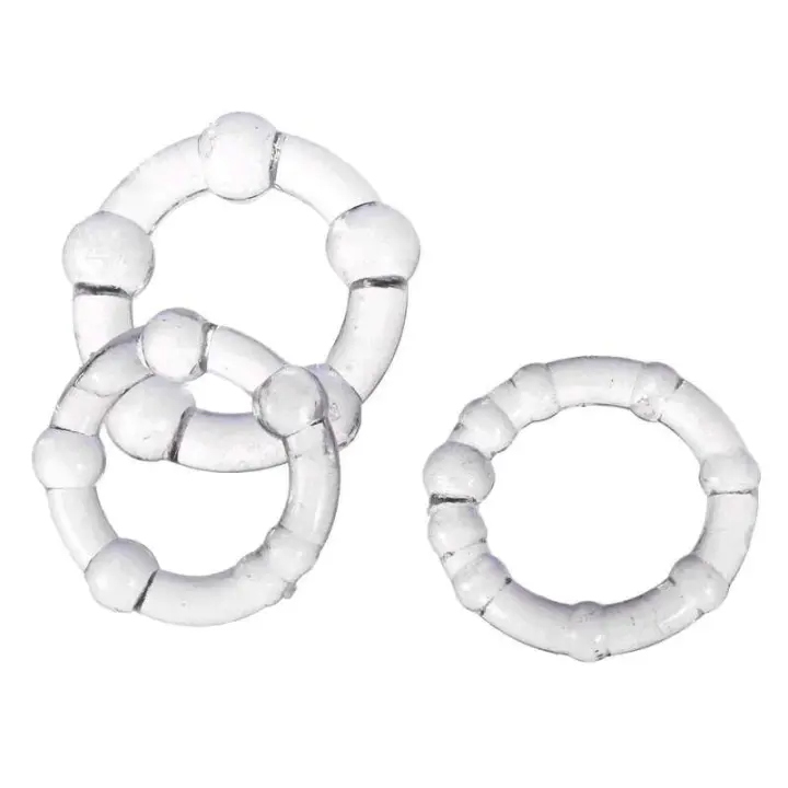 Anillo de eyaculación retardada con bloqueo del pene, estimulador del clítoris, juguete suave masculino, erección, fijación escrotal, productos para adultos - 1