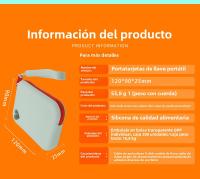 Nueva Bolsa de Silicona para Almacenamiento Bolsa Impermeable y a Prueba de Polvo para Tarjetas - details 0