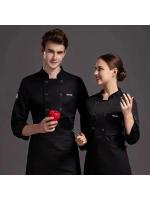 Restaurante Cafeteri Back Kitchen Uniforme de trabajo de Chef de malla transpirable para hombres y mujeres Hotel de verano de manga corta - details 3