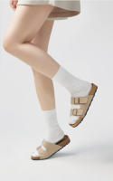 Zapatillas Boken vintage de moda para mujer, verano 2025, nuevas, con suela de corcho, estilo casual y fresco. - details 0