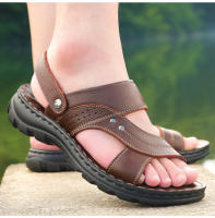 Sandalias para hombre 2025, nuevas zapatillas de playa casuales para hombre, zapatillas transpirables de suela gruesa, zapatos de talla grande - details 0