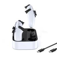 Controlador Inalámbrico USB Tipo-C Cargador Rápido Dual PS5 Estación de Carga para PS 5 DualSense Gamepad Inalámbrico Material Plástico Hecho en China Montaje en Escritorio - details 6
