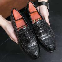 Zapatos Para Hombre de cuero repujado, informales, lujosos, británicos, formales, Oxford - details 4