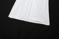 BUNO-Vestido largo sexi con escote Halter y escote en V profundo para mujer, vestido de noche elegante de retazos, vestido de noche liso ajustado sin mangas - details 14
