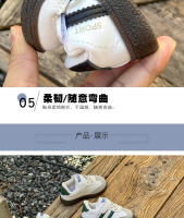 Nuevos zapatos deportivos para niños, superficie de cuero, antideslizantes, casuales, ligeros, para correr - details 7