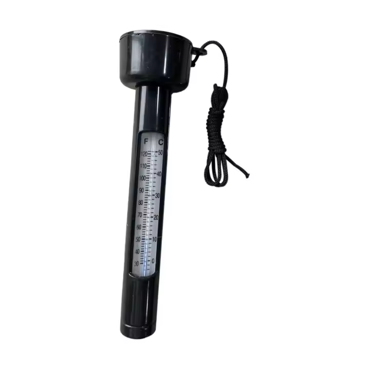 Termómetro para piscina, termómetro de temperatura para piscina flotante de fácil lectura, para piscinas y spas interiores y exteriores - 1