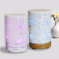 Humidificador de aire ultrasónico de 100ml, difusor de aceite esencial de Mariposa de aromaterapia con LED de 7 colores - details 8