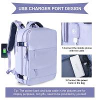 Mochila de viaje grande para mujer, mochilas de senderismo ligeras e impermeables, Bolsa Escolar sólida para deportes al aire libre, bolsas de ocio, accesorios - details 2