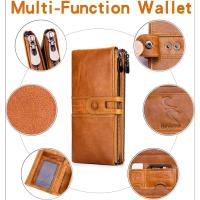 Cartera de Piel con Cremallera para Mujer con Bloqueo RFID Cartera de Mujer de Gran Capacidad de Cuero Genuino Regalos Originales para Mujer - details 2