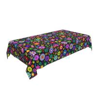 Mantel rectangular Hippie wer para fiesta, manteles impermeables para mesa de comedor, cocina, decoración del hogar - details 41