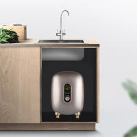 Calentador de agua eléctrico de aluminio, minicalentador de agua caliente instantáneo, sin tanque, 220V, 6500W - details 6