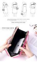 Shell Diamond Banquet Bag set Diamond Women 's Bag Banquet dress bolso de hombro - details 17
