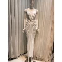 Primavera nicho diseño de alta dama puro deseo colgar cuello flaco francés calado retorcido shell fuga cintura vestido - details 5