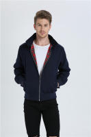 Chaqueta Bomber Retro clásica sólida europea para hombre, cortavientos, ropa de calle, abrigos de moda - details 4