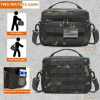 Bolsa de gimnasio para hombre al aire libre, bolsa de viaje masculina de gran capacidad, bandolera deportiva gruesa - details 12