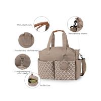 Bolsa de Pañales para Bebé de Gran Capacidad Bolsa de Maternidad Impermeable Multifuncional Portátil para Cuidado del Bebé Material de Poliéster - details 4