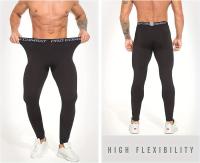 Leggings de compresión de alto rendimiento para hombres, mallas de entrenamiento físico para mejorar el rendimiento físico y la comodidad al correr - details 16