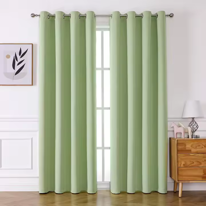 Cortinas opacas térmicas, Juego de 2 ,150cm x 200cm,150cm x 250cm - 1