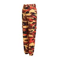 Pantalones de talle medio para mujer, cargo de camuflaje suelto para pantalones cómodos - details 17