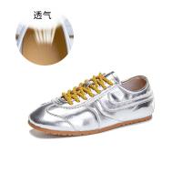 Forrest Gump-zapatos de suela plana para mujer, zapatillas informales, de color sólido, tid, 2024 - details 0
