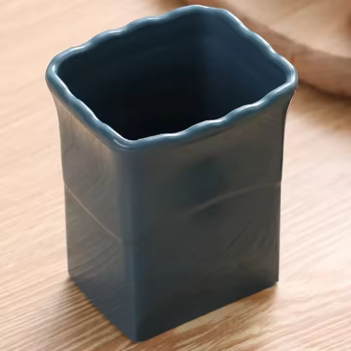 Rebanador de taza de plástico de acero inoxidable, cortador de fruta de mano, nuevo - 1