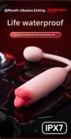 Estimulador de Clítoris Licking de Lengua Juguete Sexual Vibrante de Silicona para Mujeres - details 10