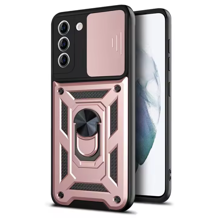 Funda de Lujo para lente de Cámara, cubierta deslizante, Carcasa Galaxy S21 FE, protección - 1