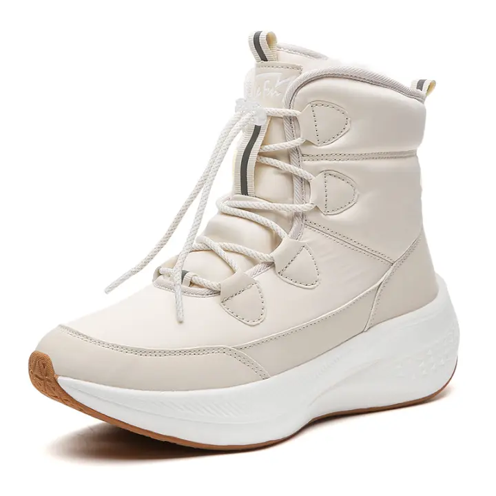 Botas de nieve para hombre y mujer, botines clásicos con forro de piel, suela antideslizante, ligeros, cómodos y cálidos, para invierno y exteriores - 1