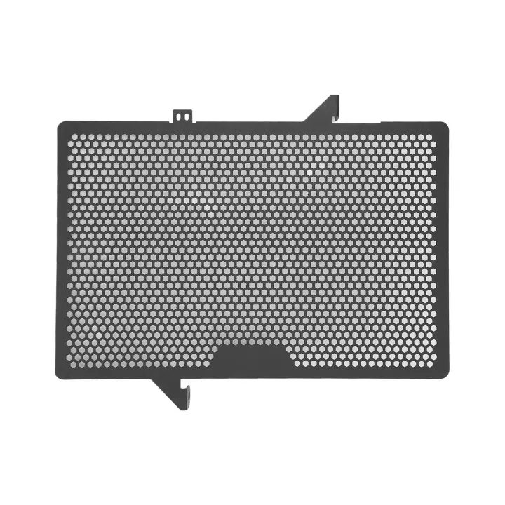 Cubierta protectora para radiador de motocicleta, protección negra, resistente y elegante, rejilla protectora para tanque de agua, repuesto de red para CB650R/F CBR650R - 1